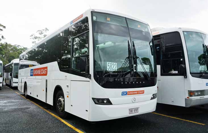 CDC Sunshine Coast Mercedes OH1830 Volgren Endura 71